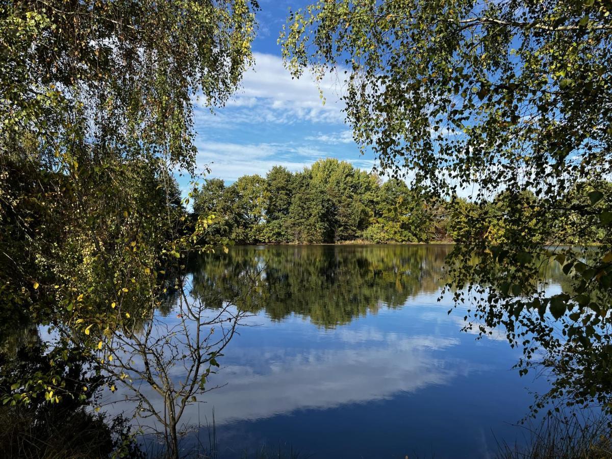 Ferienwohnung Am See Dillich - Ruhige Lage - Eigener Garten - Direkt Neben Einem Natursee Borken  Eksteriør billede